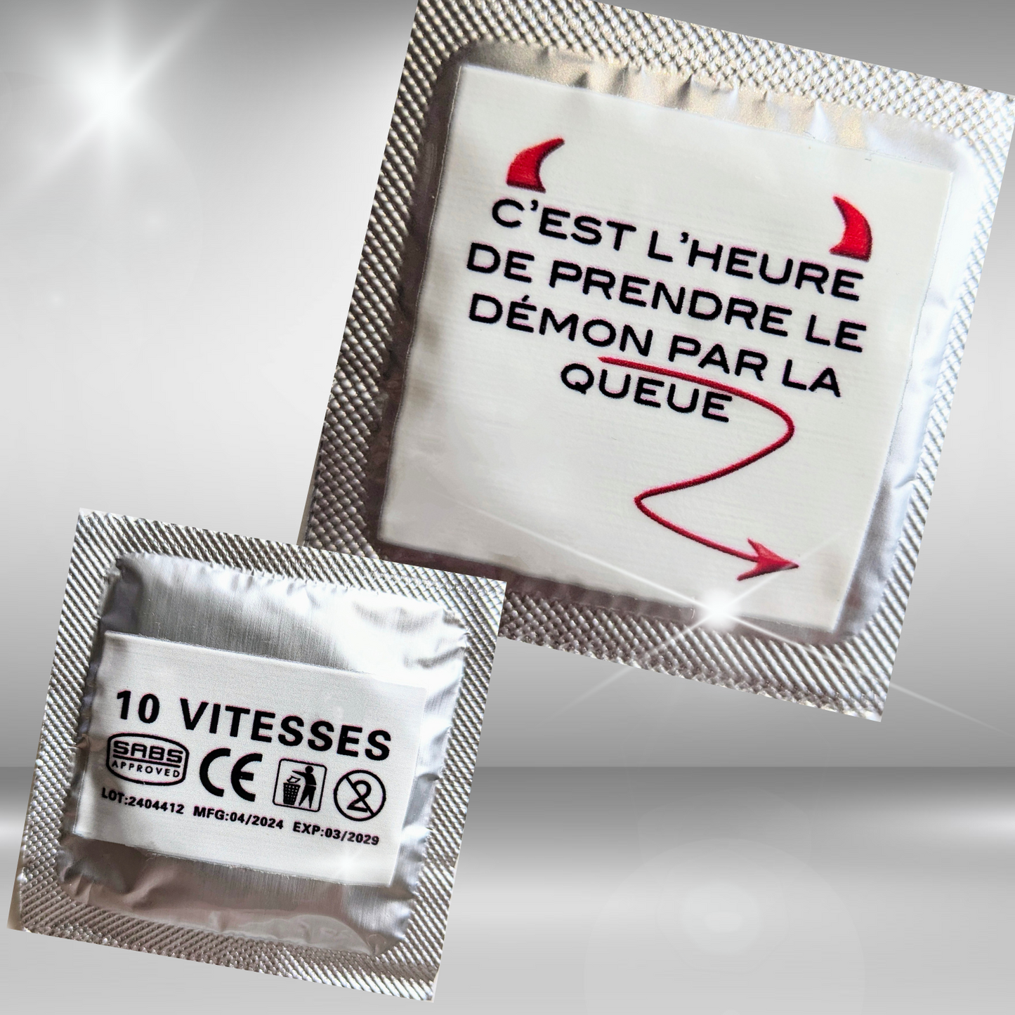 Préservatif coquin pour des moments intimes