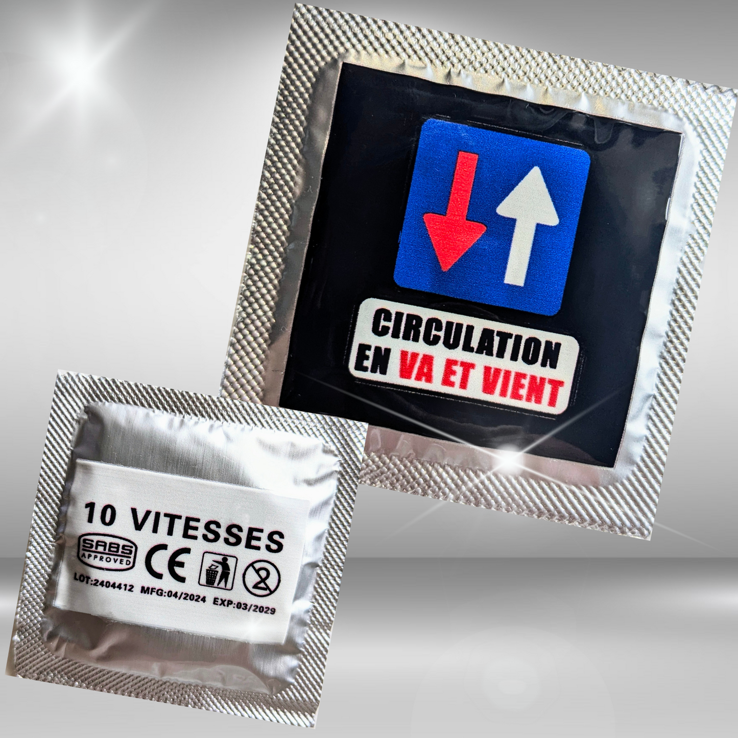 Capotes amusantes pour soirées décontractées
Préservatifs drôles qui éveillent le sourire