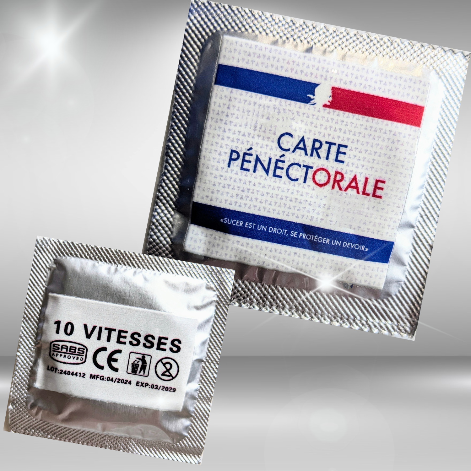 Préservatifs drôles qui éveillent le sourire
Préservatifs en latex pour sécurité et humour
Préservatifs lubrifiés pour un confort optimal