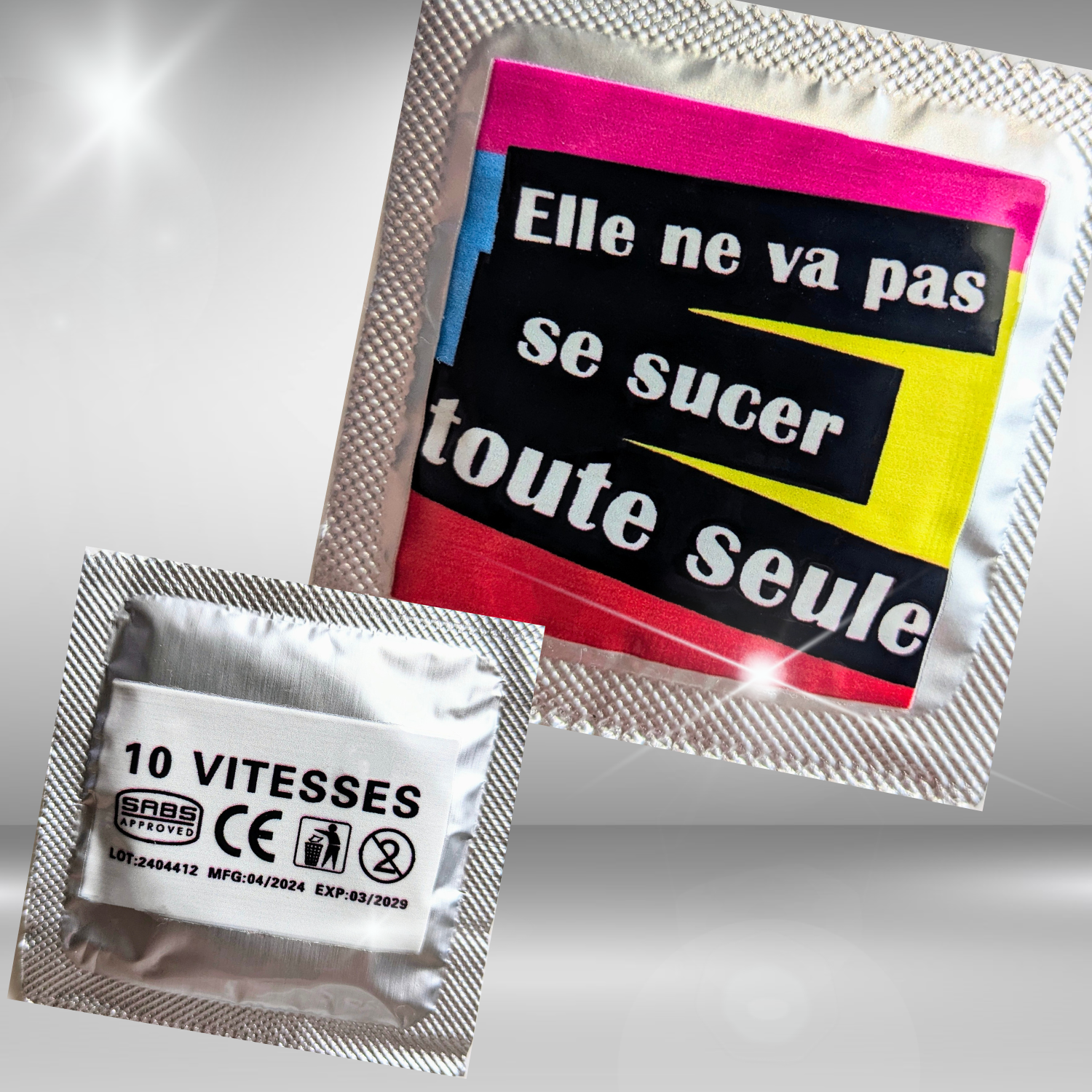 Préservatif personnalisé amusant, preservatif cadeau, cadeau preservatif rigolo
