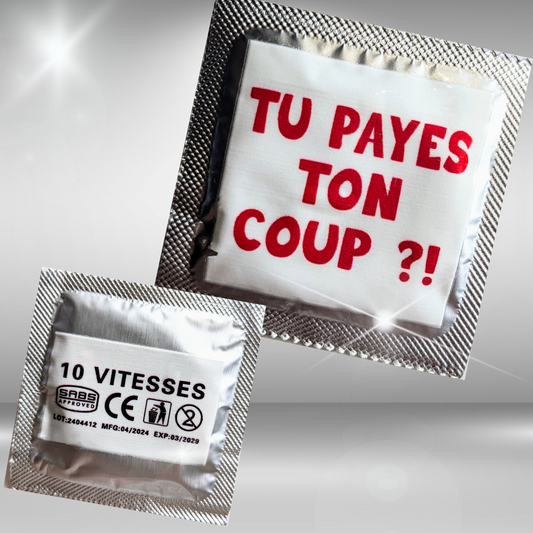 Préservatifs amusants au design fantaisie
