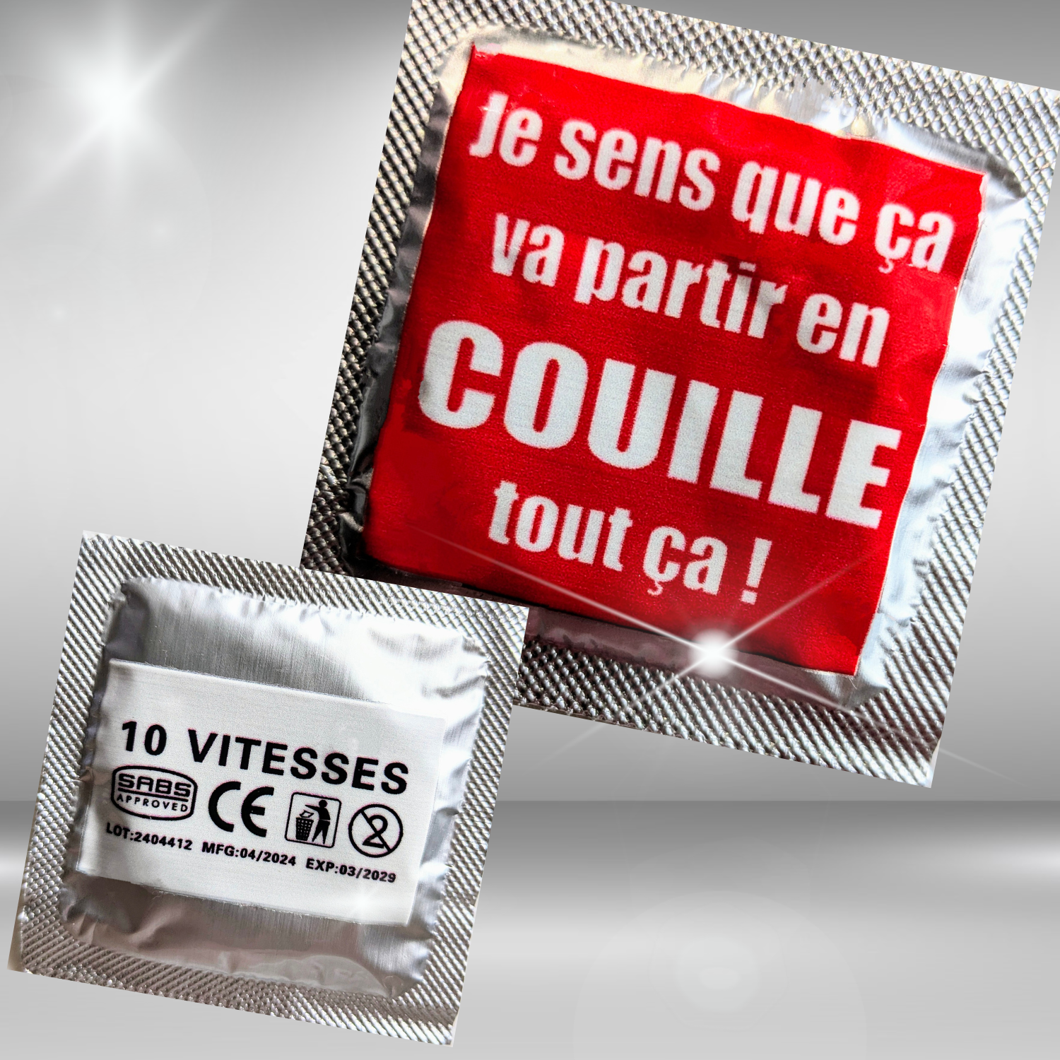 Préservatifs amusants comme idée cadeau sexy