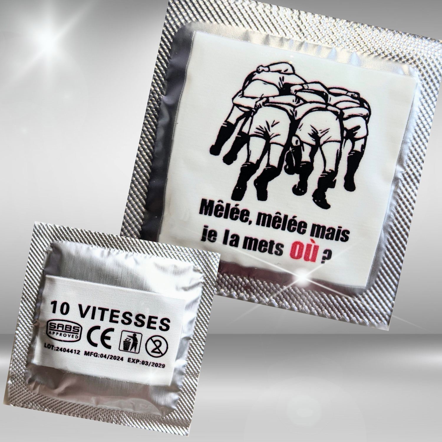 Préservatifs pour couples - complicité et plaisir
Préservatifs à offrir pour toutes les occasions
Préservatifs à thème humoristique - idée cadeau sexy