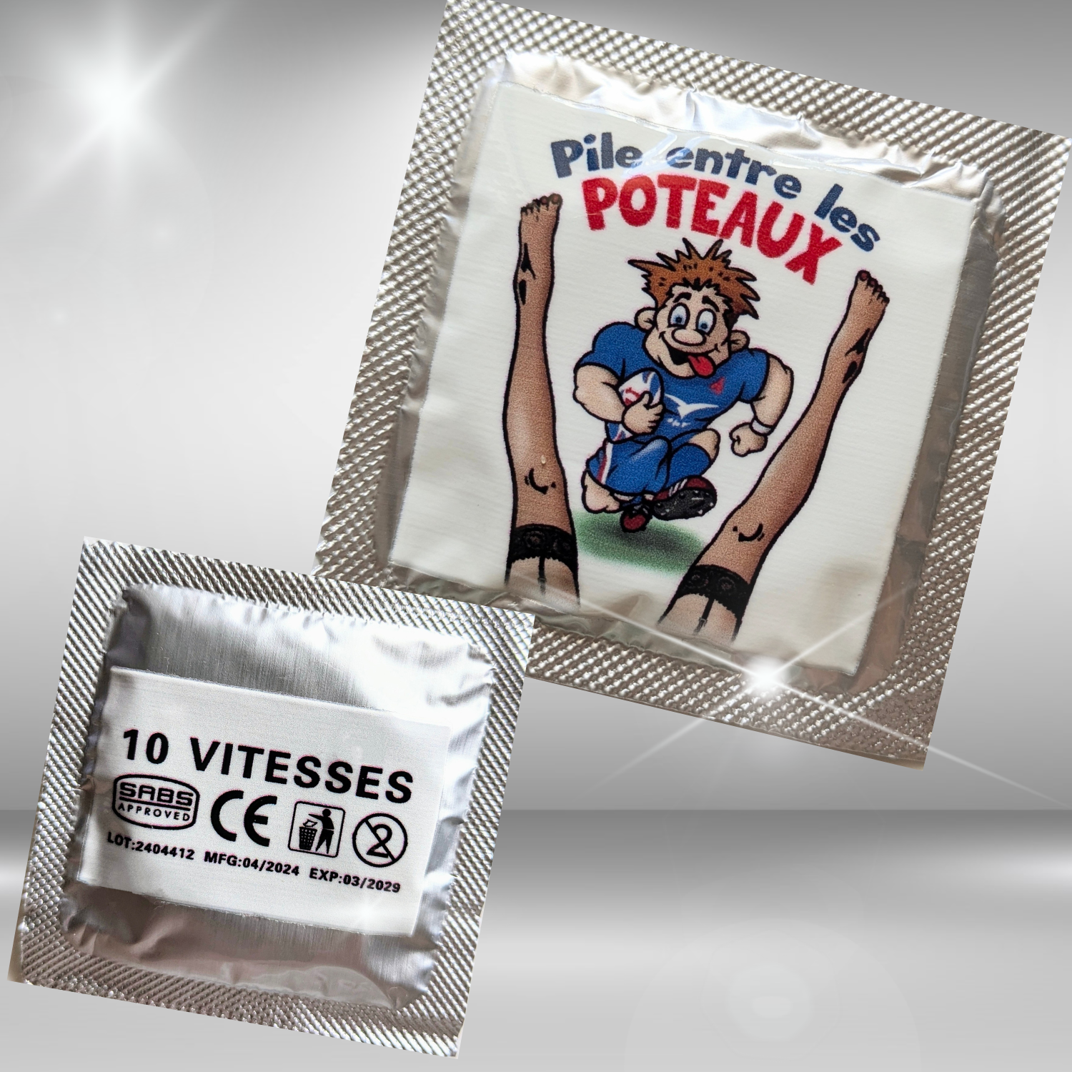 cadeau rigolo homme - cadeau pour homme- capote personnalisee - prefervatif marrant - cadeau sexuel marrant